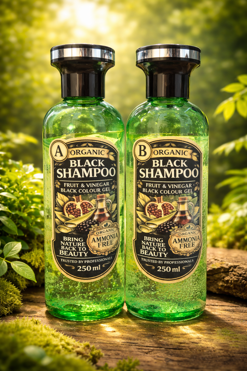 Eco Glow Organic Black Shampoo