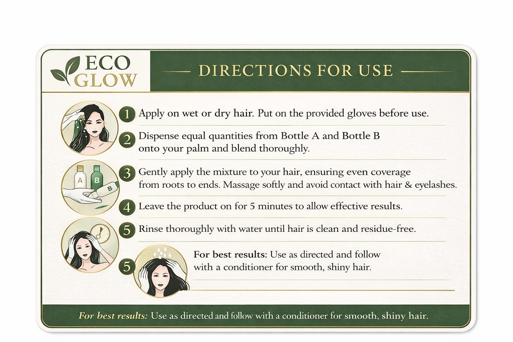 Eco Glow Organic Black Shampoo